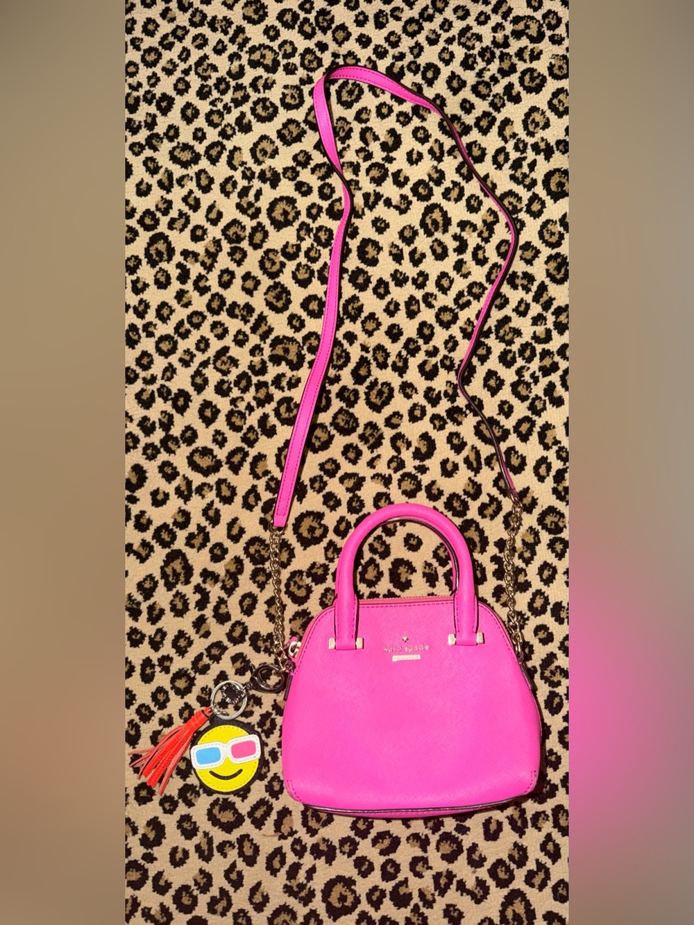 Kate Spade Crossbody Purse with keychain